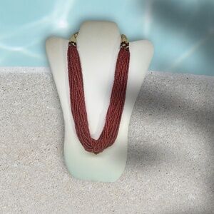 Ethnic style, Necklace, Beaded, Multi-Strand, Restored, Naga Tribal.!
